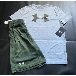 NWT Under Armour Athletic Set Boys Youth Size Small